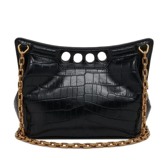 NWT Alexander McQueen Peak Mini Shoulder Bag - Picture 2 of 4